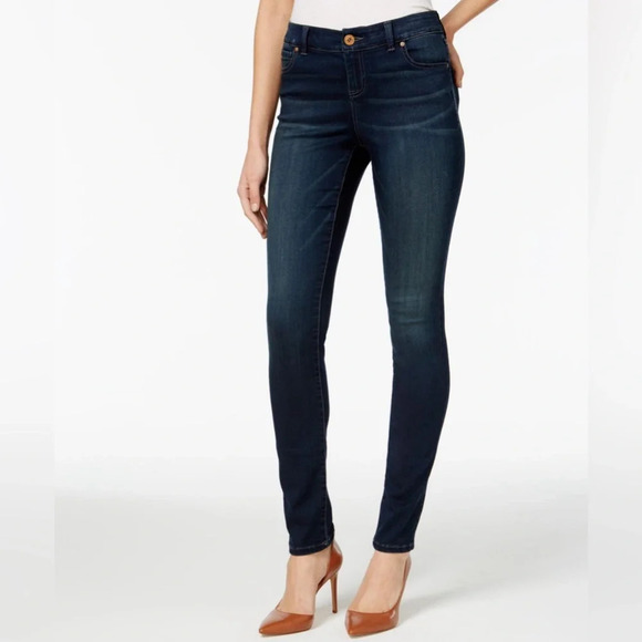 Inc International Concepts/ denim/ Skinny leg cropped jeans/Deep blue/ Size US 6 - Picture 1 of 12